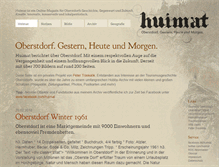 Tablet Screenshot of huimat.de